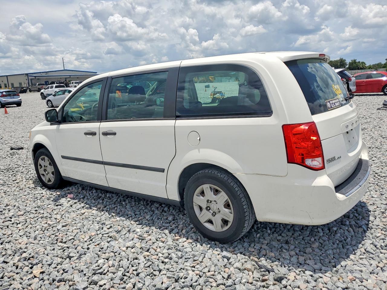 2012 Dodge Grand Caravan Se White vin: 2C4RDGBG8CR415110