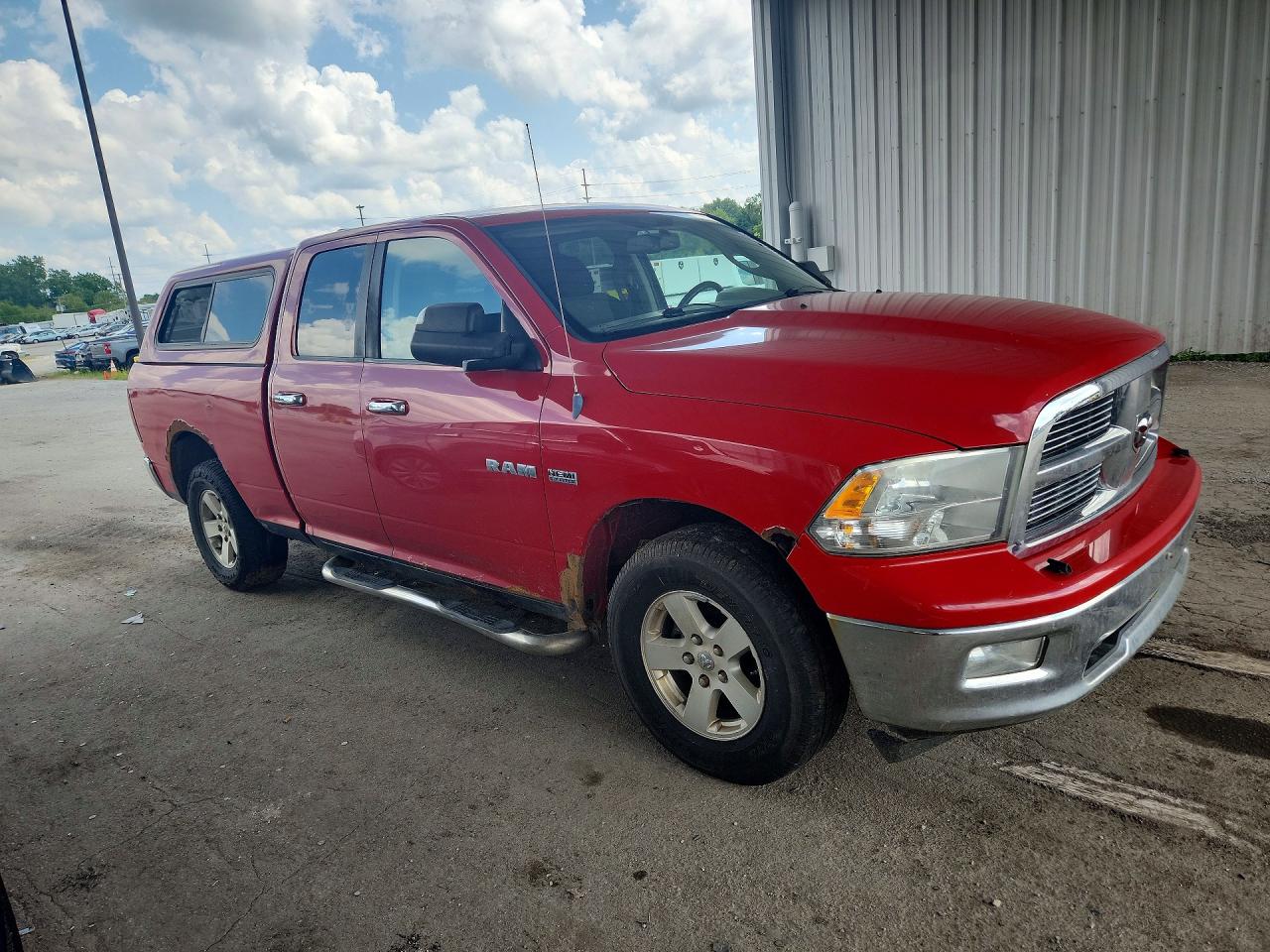 2010 Dodge Ram 1500 Red vin: 1D7RV1GTXAS224290