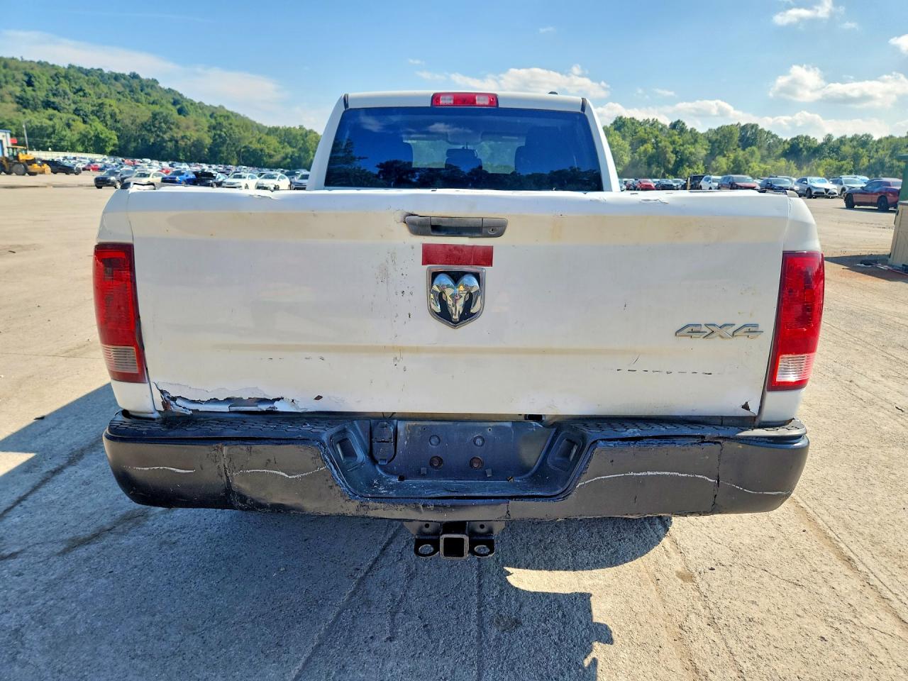 2011 Dodge Ram 1500 White vin: 1D7RV1GT8BS598902