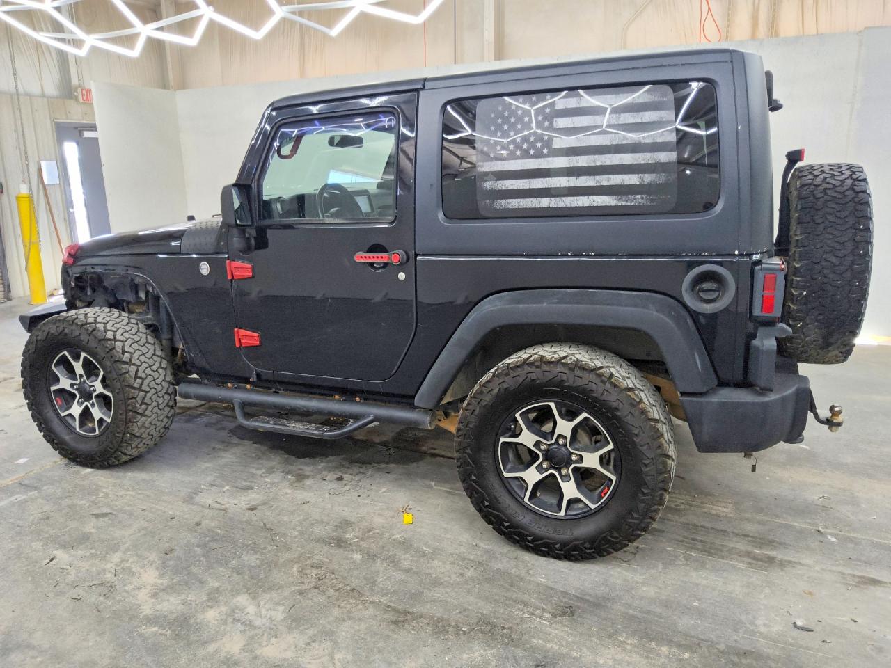 2012 Jeep Wrangler Sport Black vin: 1C4AJWAG5CL245590