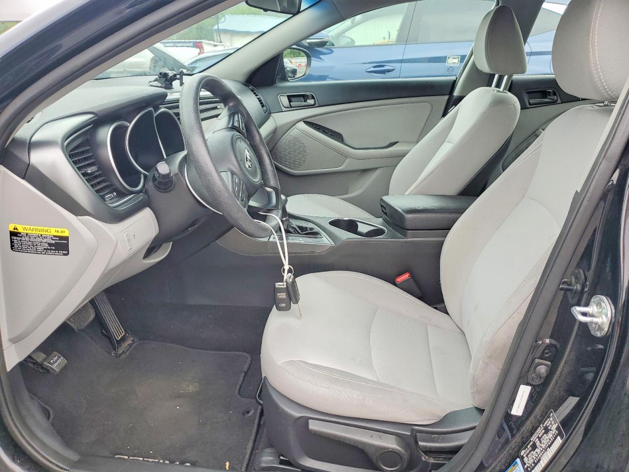 2015 Kia Optima Lx Черный vin: 5XXGM4A77FG482110