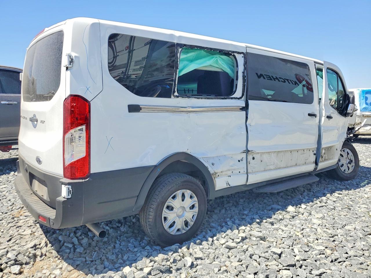 2025 Ford Transit T-350 White vin: 1FDAX2Y89SKA39730
