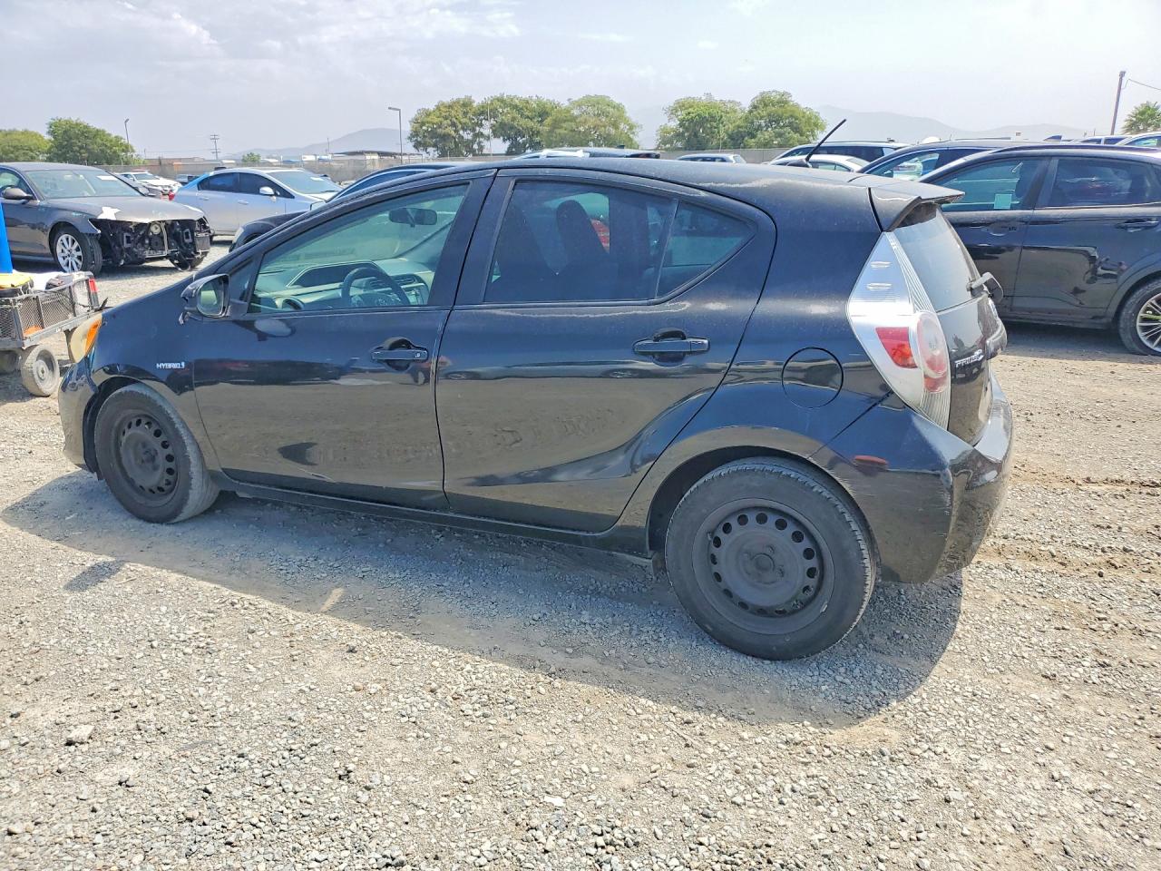 2012 Toyota Prius C One Gray vin: JTDKDTB38C1515123