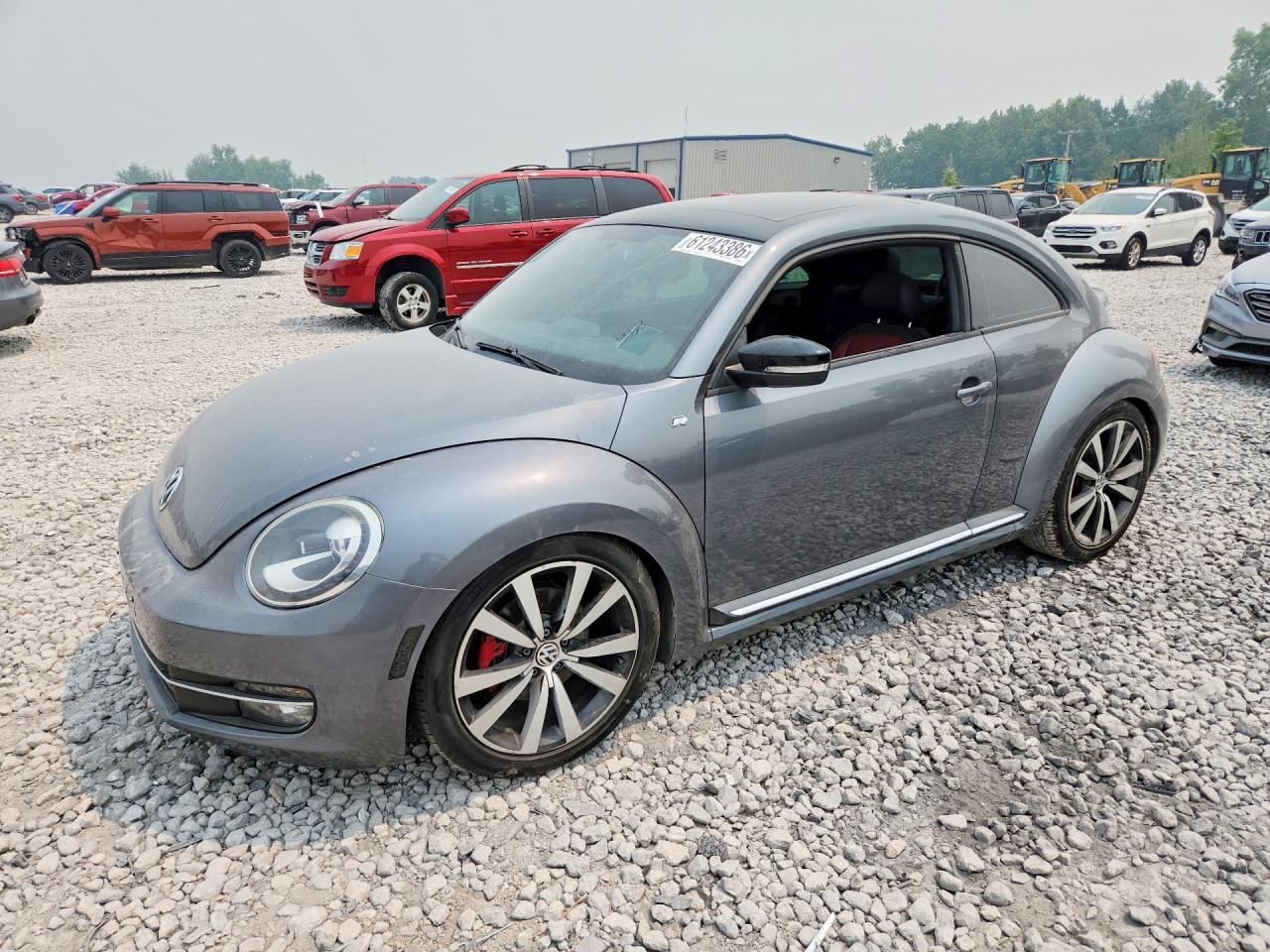 2012 Volkswagen Beetle Turbo Серый vin: 3VWV67AT7CM666051