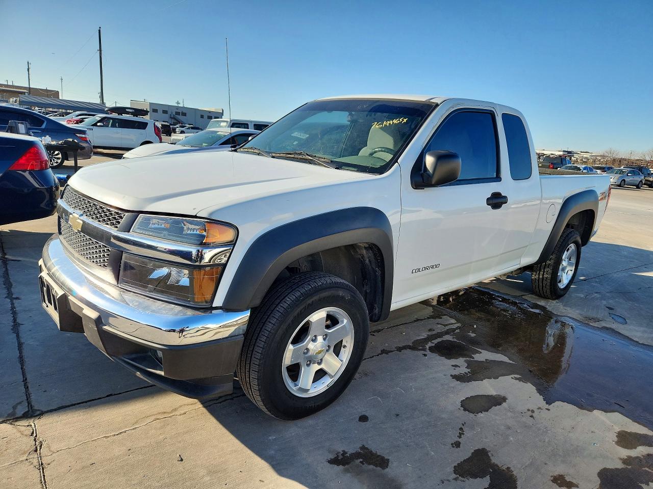 2005 Chevrolet Colorado White vin: 1GCDS198258197580