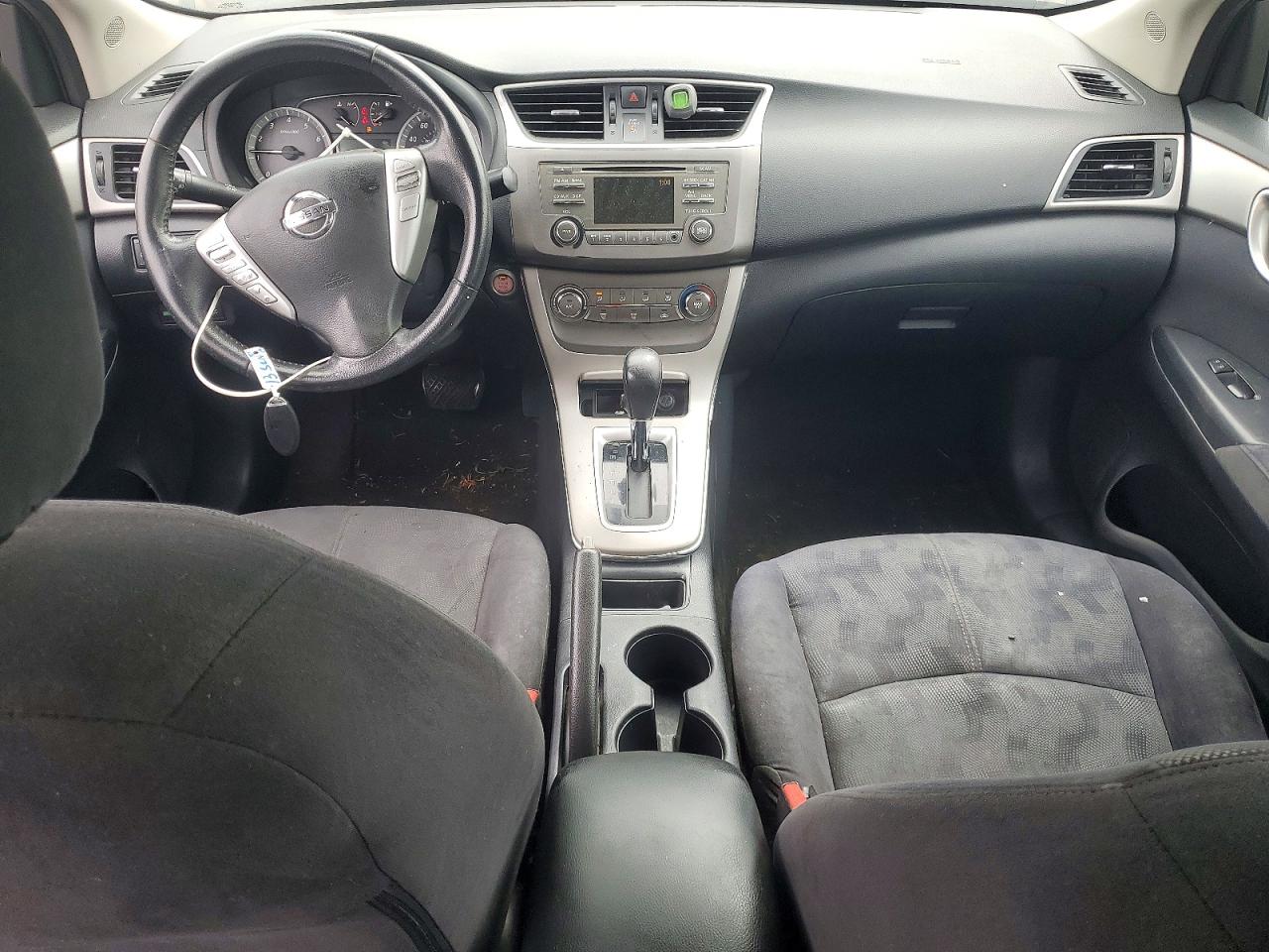 2013 Nissan Sentra S Silver vin: 3N1AB7AP8DL787262