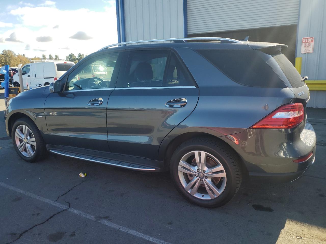 2012 Mercedes-benz Ml 350 4matic Charcoal vin: 4JGDA5HB9CA020162