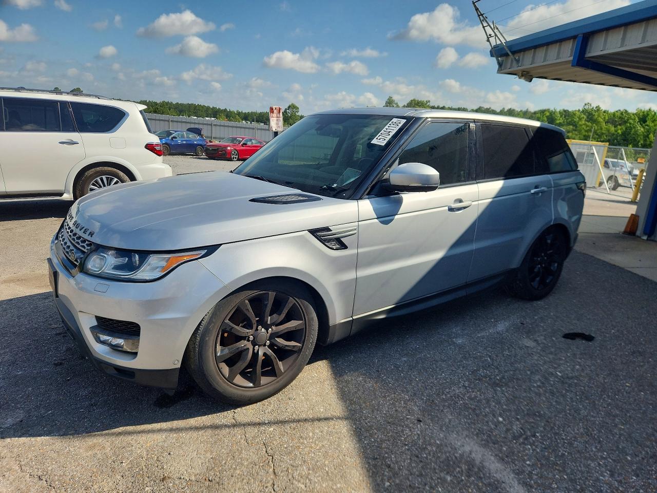 2014 Land Rover Range Rover Sport Hse Silver vin: SALWR2WF9EA314991