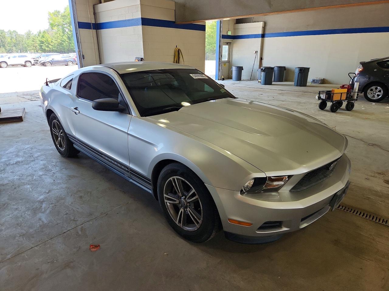 2012 Ford Mustang Silver vin: 1ZVBP8AM7C5287524