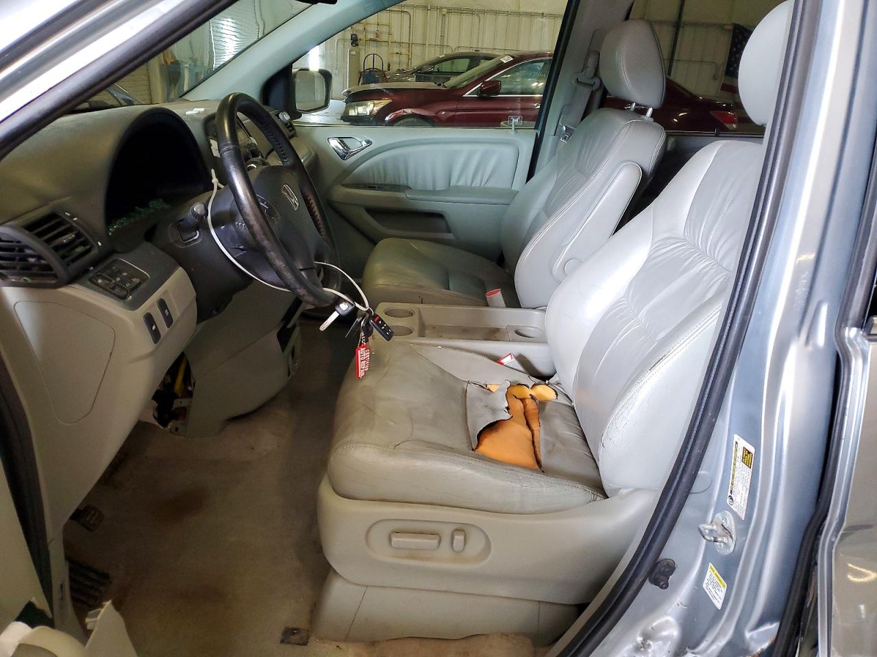 2009 Honda Odyssey Exl Silver vin: 5FNRL38729B021724