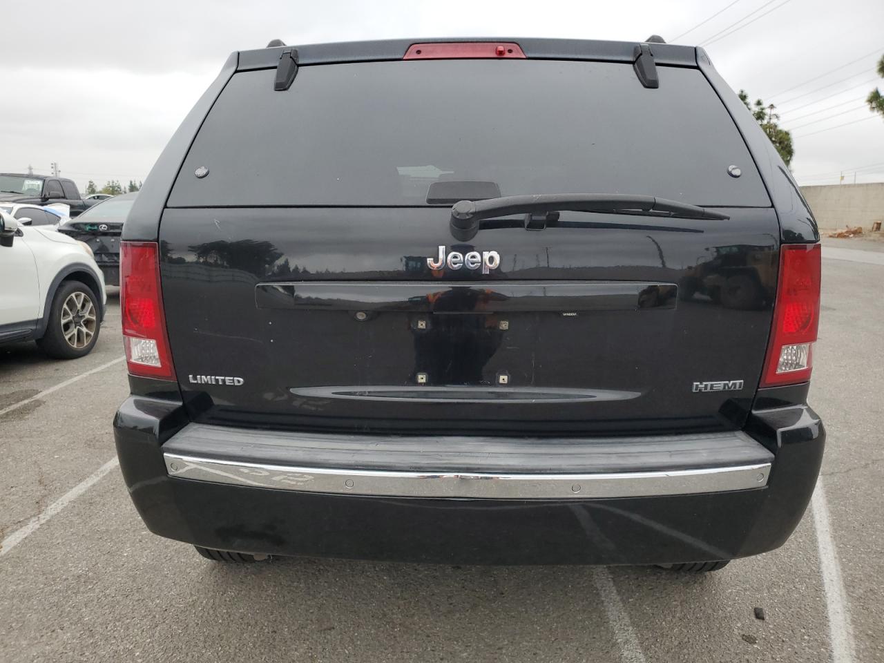 2008 Jeep Grand Cherokee Limited Black vin: 1J8HS58228C152557