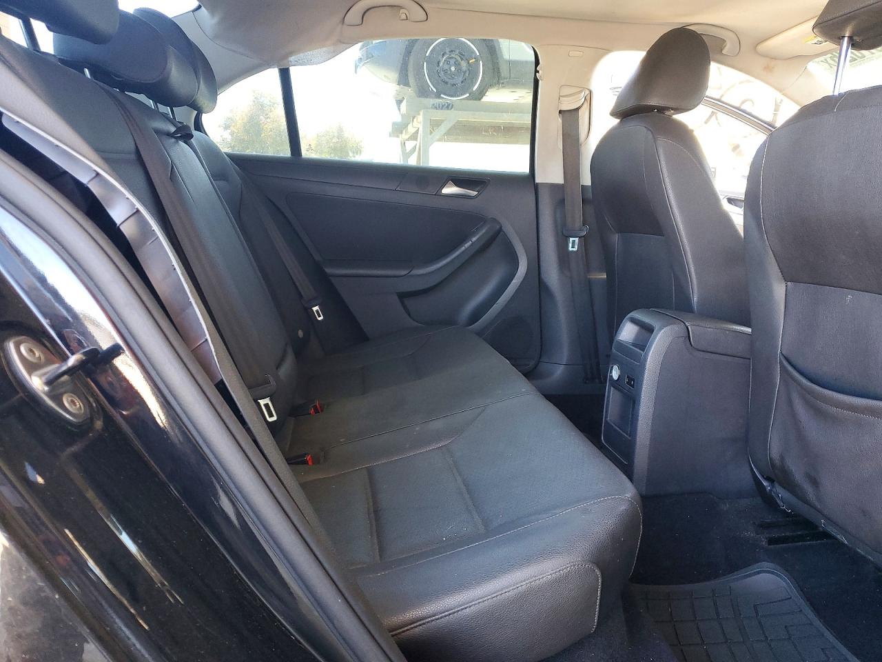 2011 Volkswagen Jetta Se Black vin: 3VWDZ7AJ1BM048966
