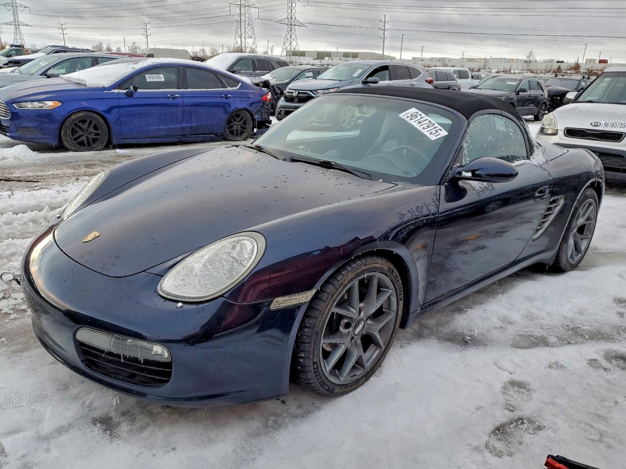 2005 Porsche Boxster Blue vin: WP0CA29895S710153