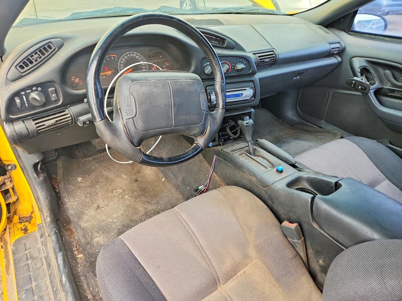 1994 Chevrolet Camaro Z28 Yellow vin: 2G1FP22P5R2148371