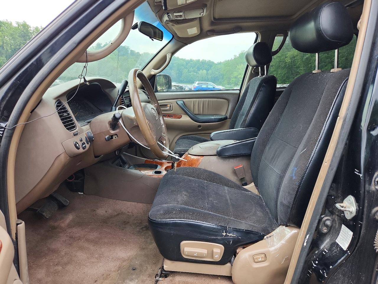 2004 Toyota Tundra Double Cab Limited Black vin: 5TBDT48154S444886