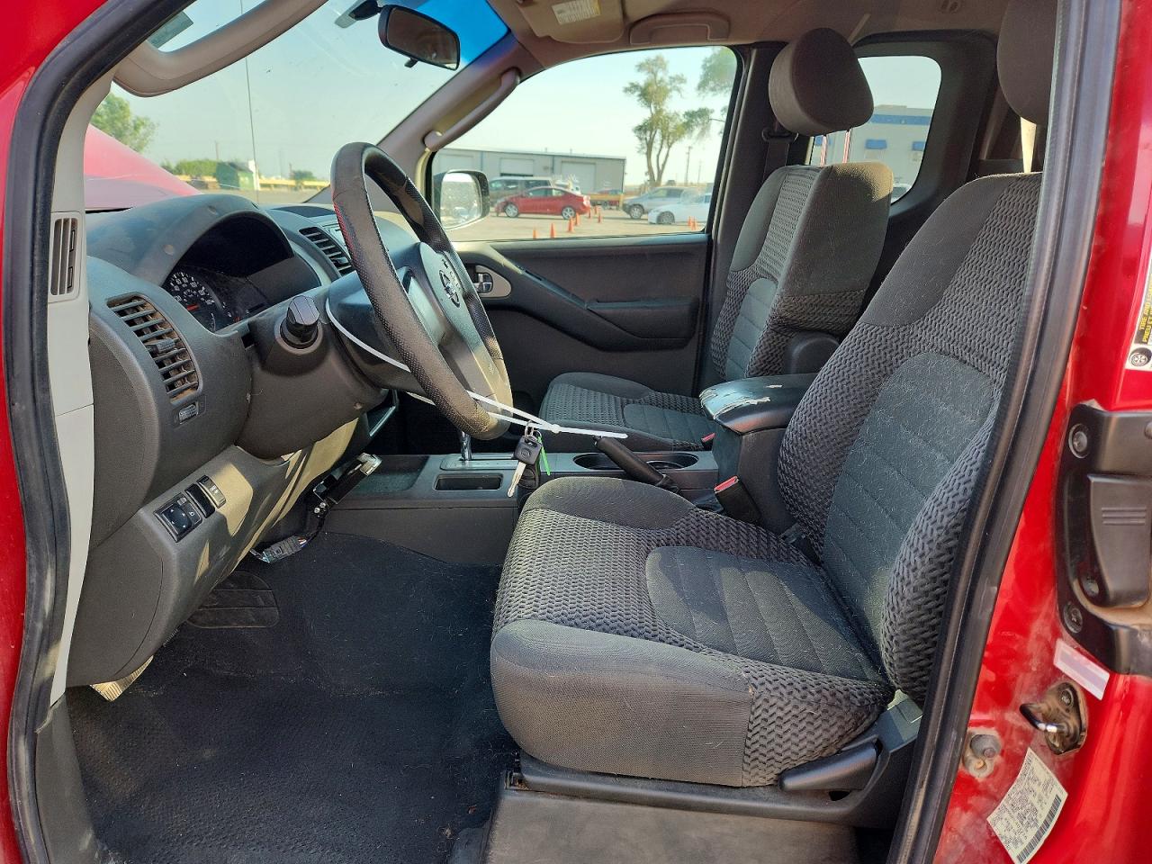 2007 Nissan Frontier Se Red vin: 1N6AD06U87C403216