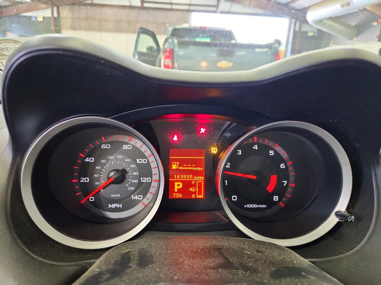 2009 Mitsubishi Lancer De White vin: JA3AU16U39U002385