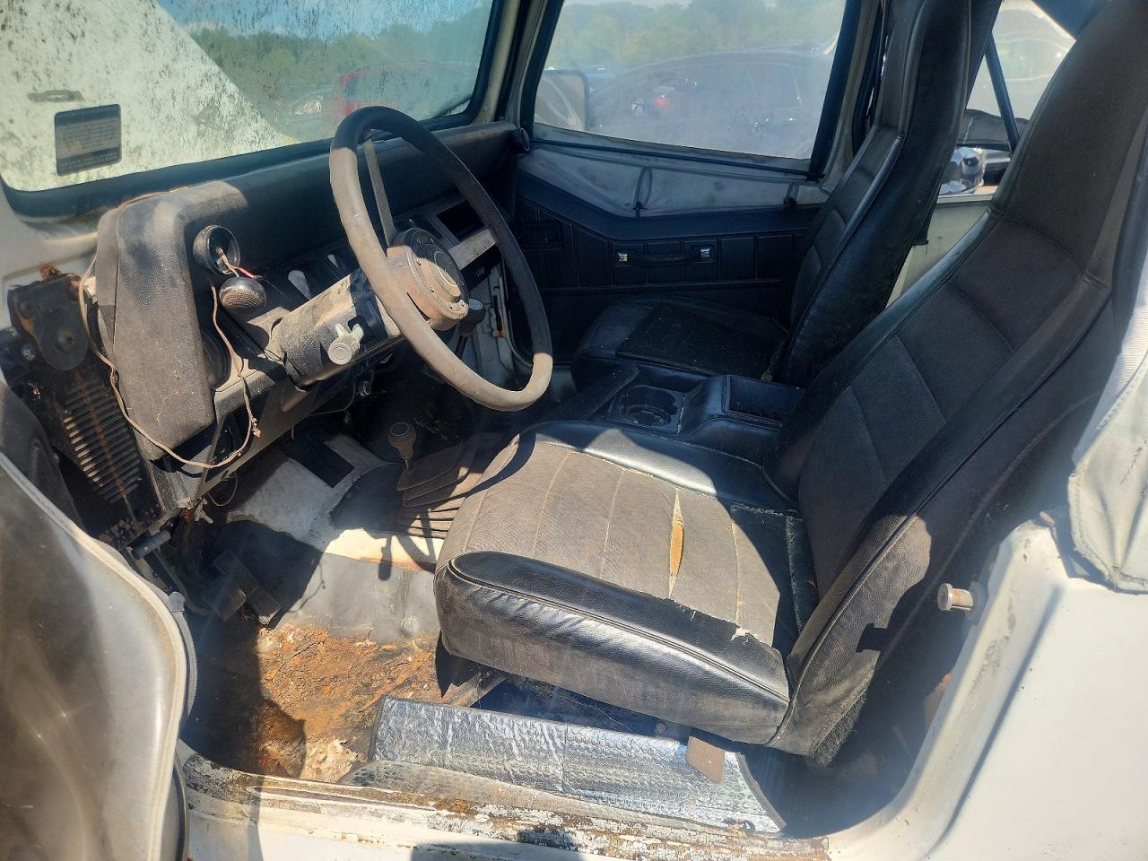 1987 Jeep Wrangler Белый vin: 2BCHV81S7HB542680