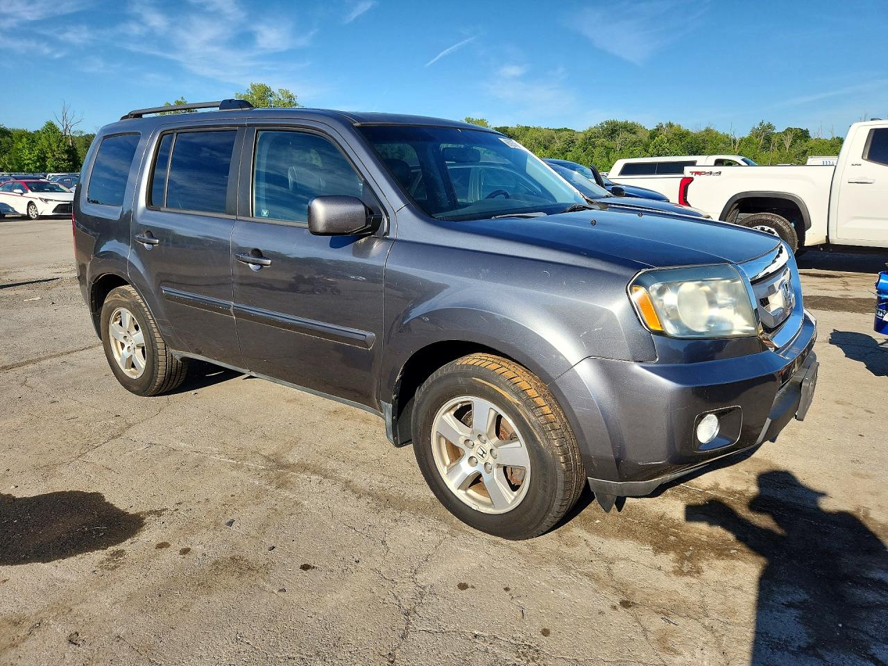2011 Honda Pilot Exl Silver vin: 5FNYF4H51BB104896