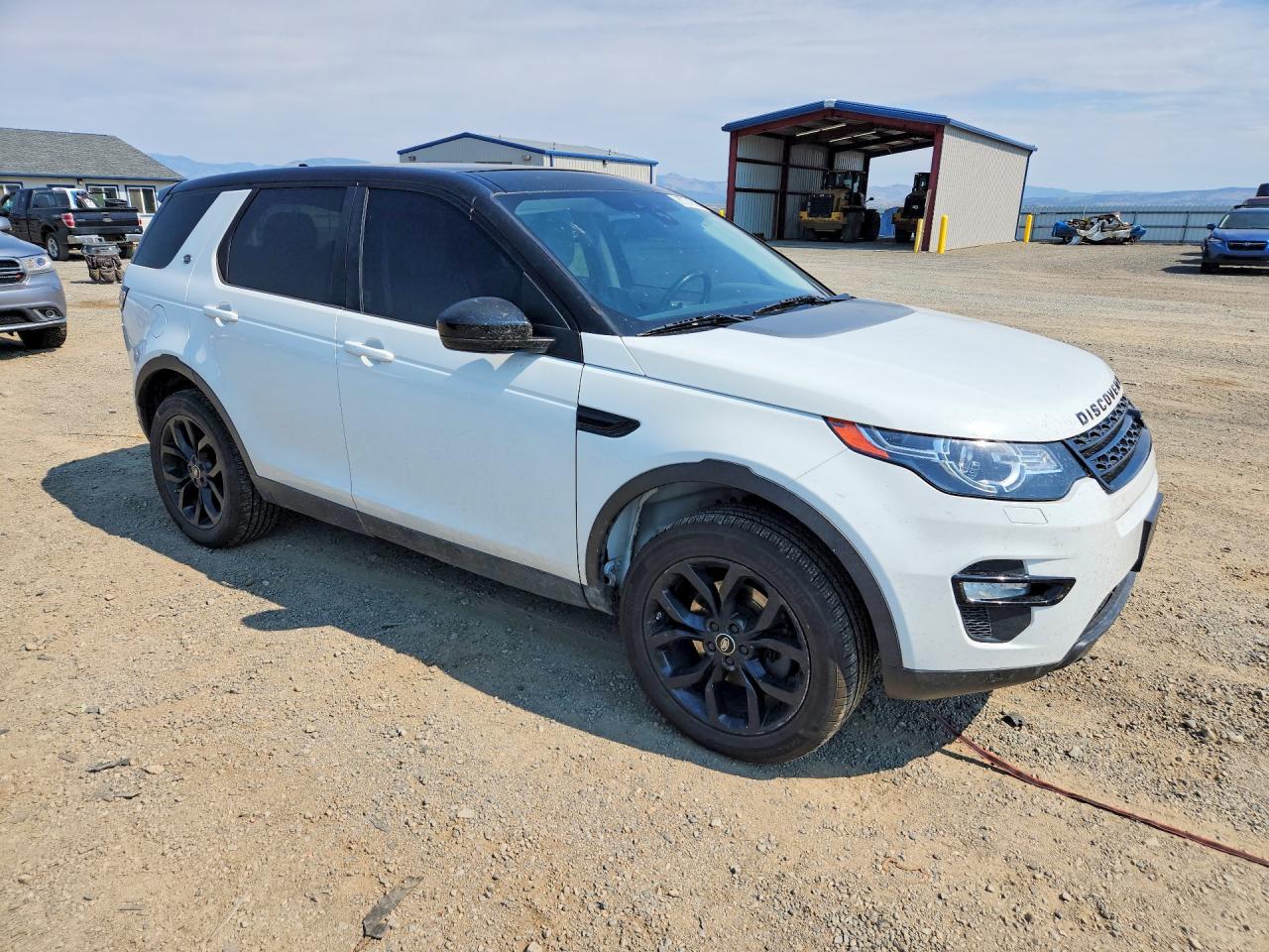 2016 Land Rover Discovery Sport Hse Белый vin: SALCR2BGXGH554420