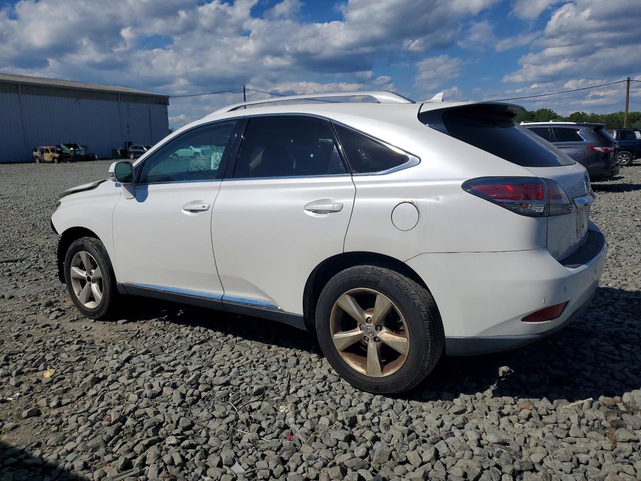 2013 Lexus Rx 350 Base White vin: 2T2BK1BA7DC210097