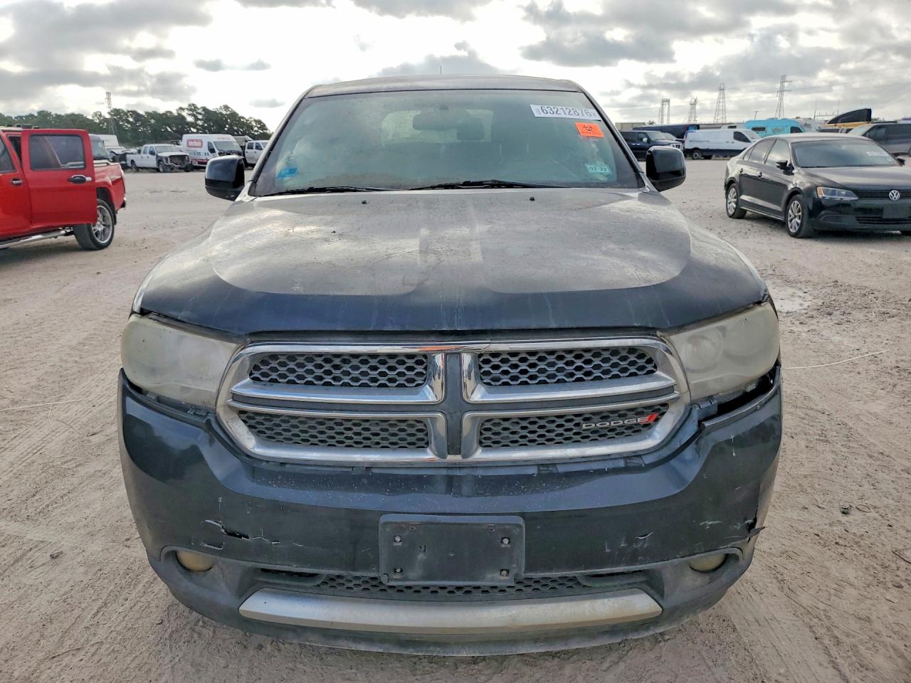 2013 Dodge Durango Sxt Gray vin: 1C4RDHAG9DC653677