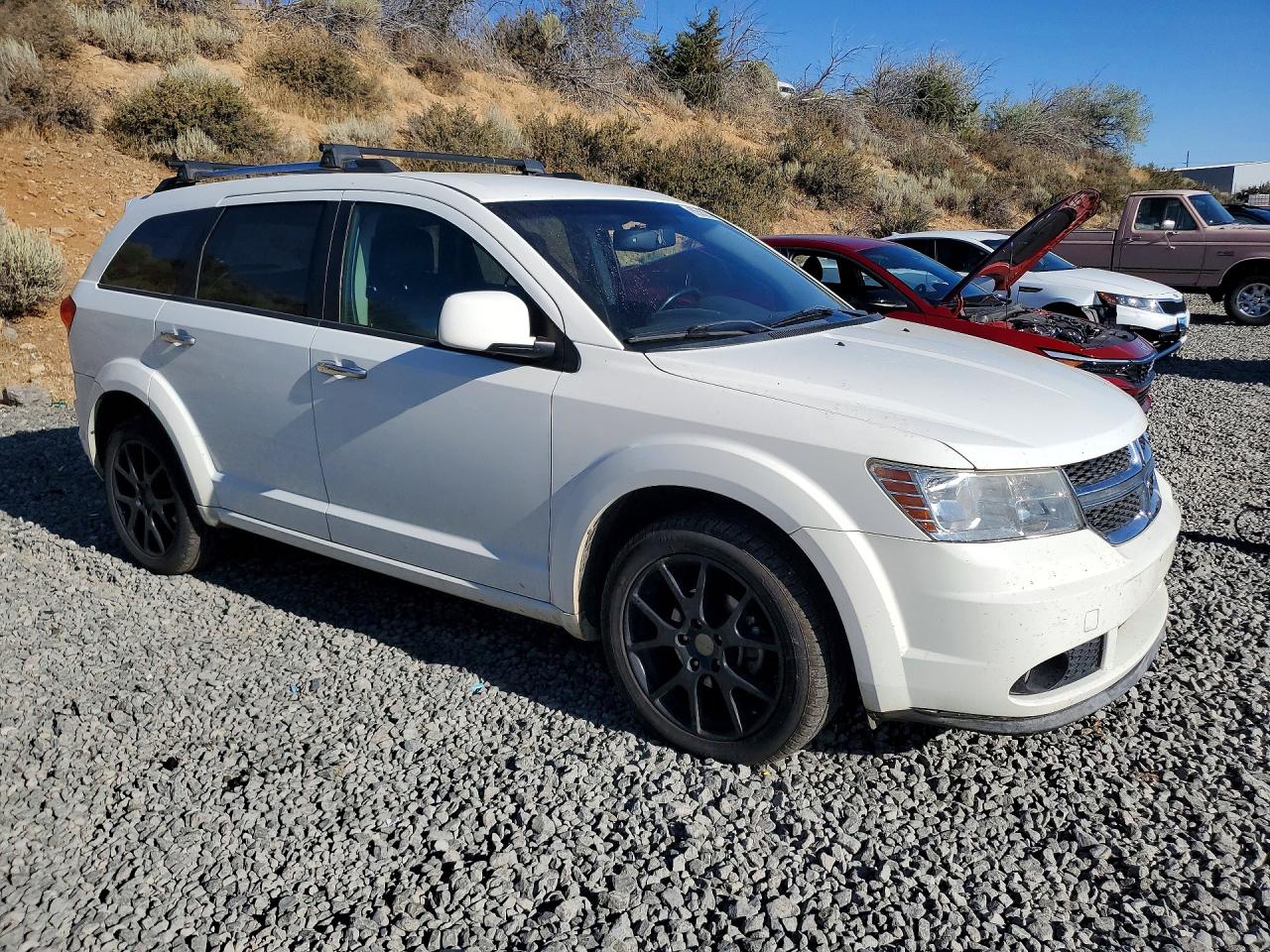2011 Dodge Journey Crew White vin: 3D4PH3FG2BT506113
