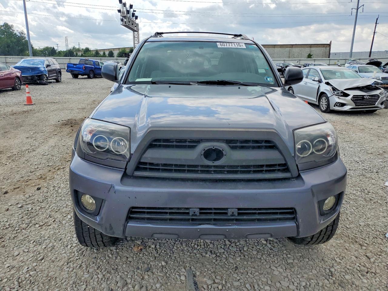 2007 Toyota 4runner Sr5 Gray vin: JTEBU14R570107434