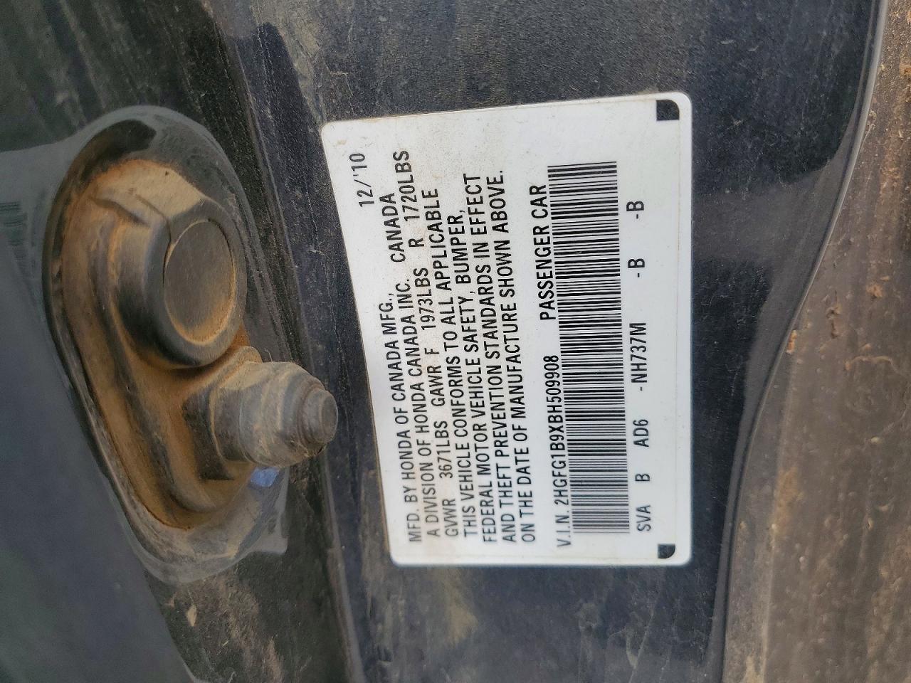 2011 Honda Civic Exl Gray vin: 2HGFG1B9XBH509908
