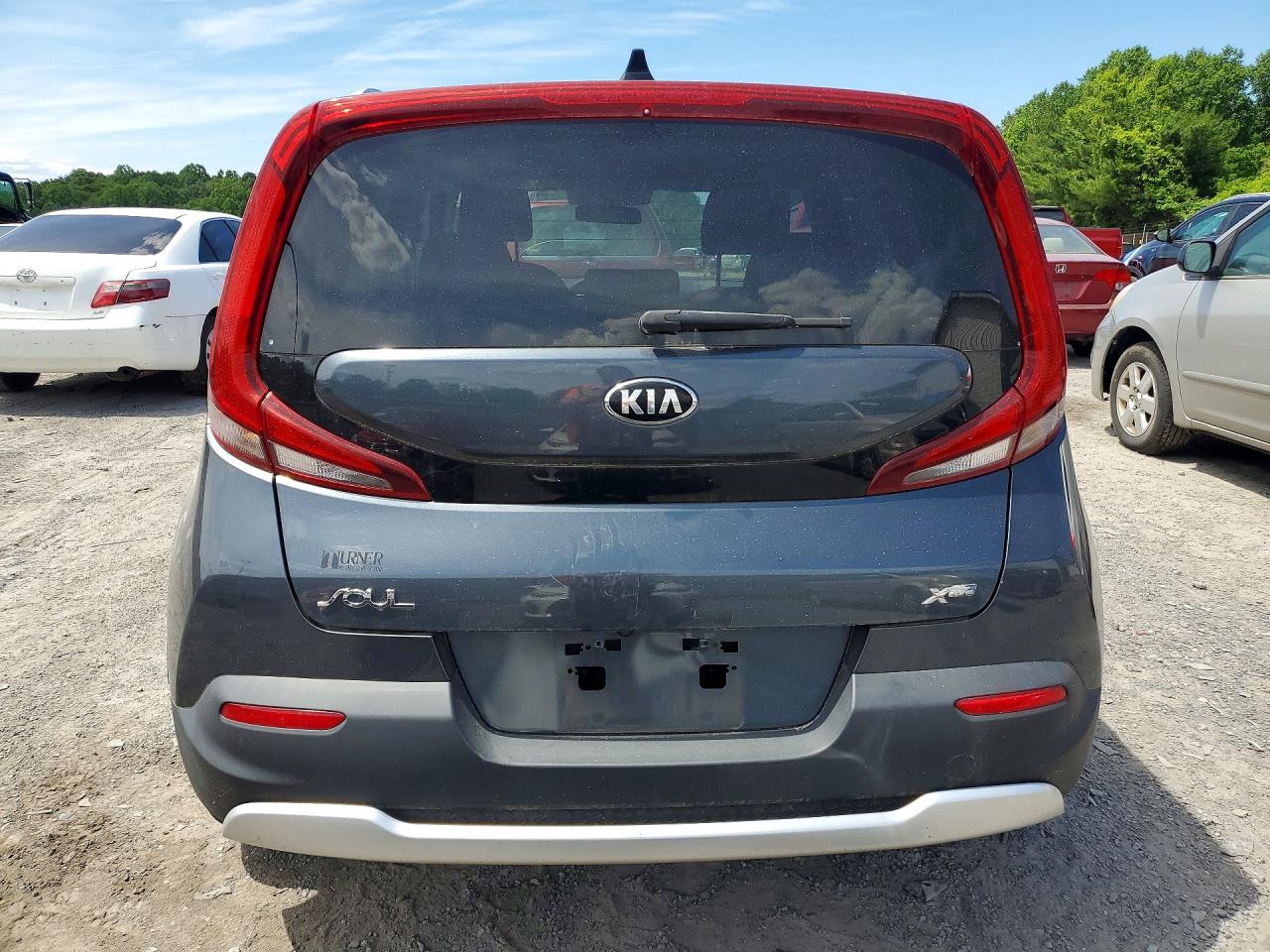 2020 Kia Soul X-line Gray vin: KNDJ23AU1L7044666