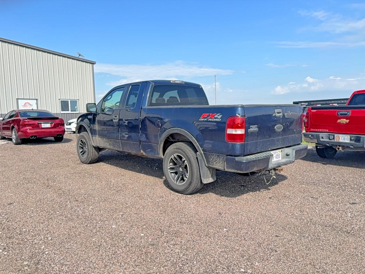 2005 Ford F-150 Blue vin: 1FTPX14595FA53807