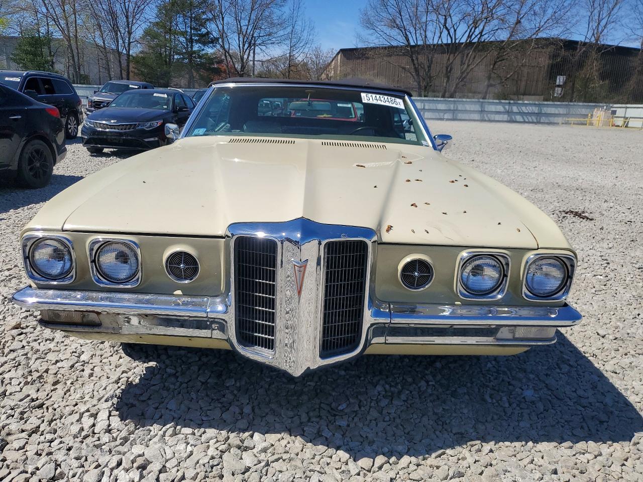 1970 Pontiac Bonneville Se Yellow vin: 262670X126068