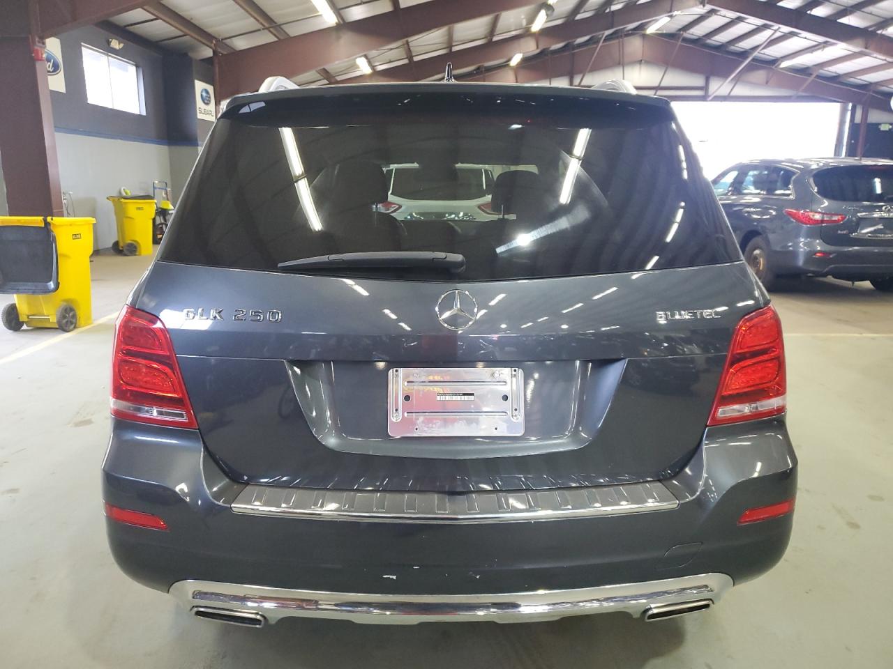 2014 Mercedes-benz Glk 250 Bluetec Gray vin: WDCGG0EB3EG313749