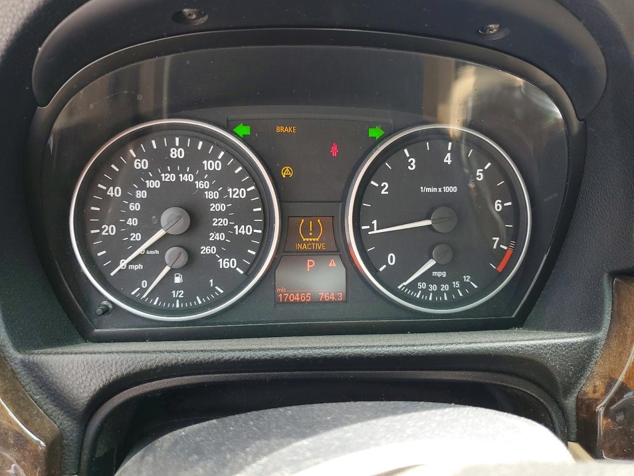 2007 Bmw 328 I Black vin: WBAVA33517KX79142