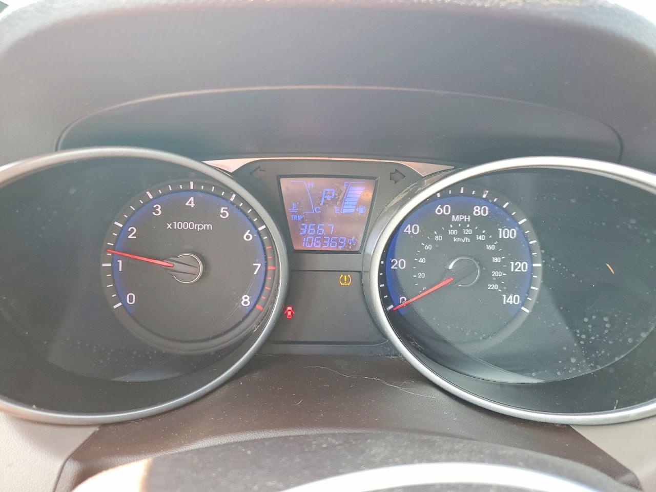 2013 Hyundai Tucson Gls Blue vin: KM8JU3AC7DU694120