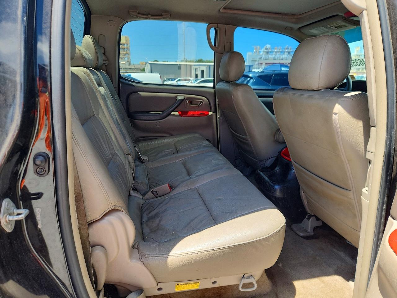2006 Toyota Tundra Double Cab Limited Black vin: 5TBET38156S545542