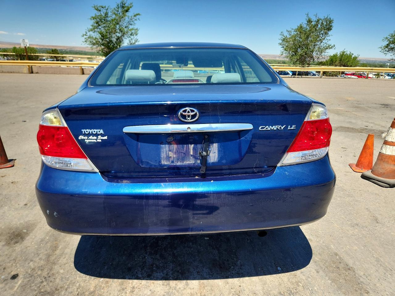 2006 Toyota Camry Le Синий vin: 4T1BE32K56U140505