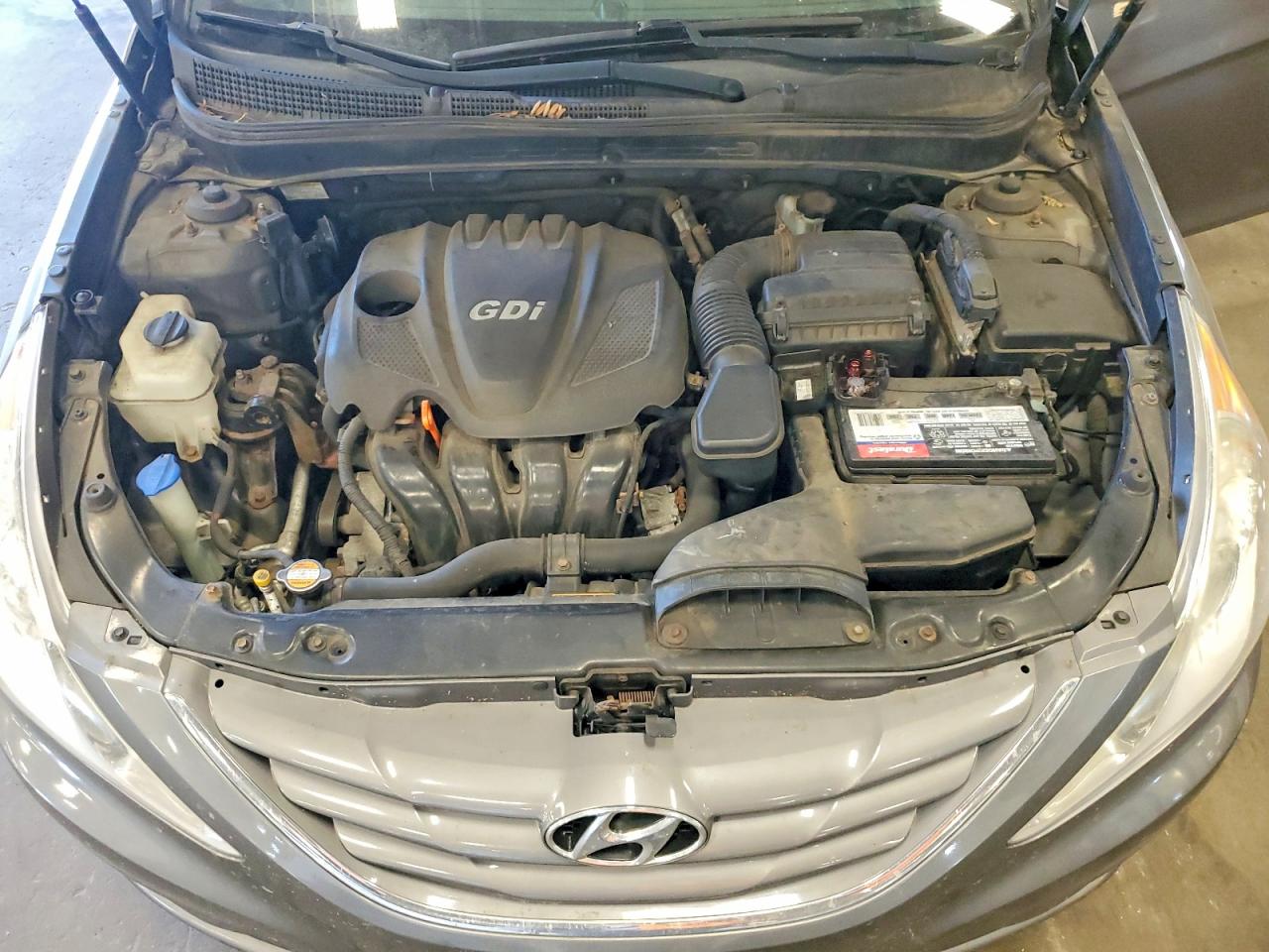 2011 Hyundai Sonata Gls Серый vin: 5NPEB4AC9BH281804