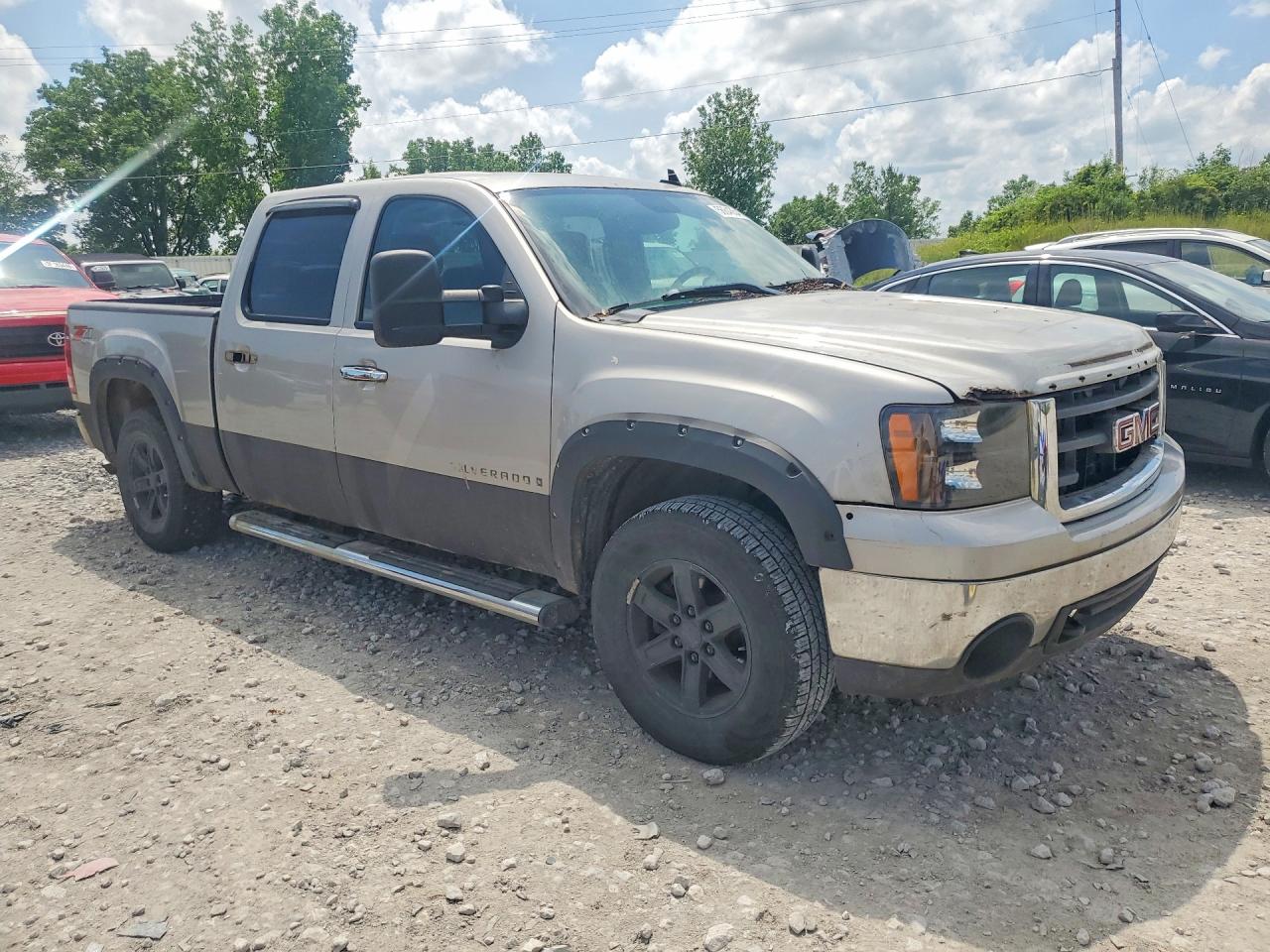 2008 Gmc Sierra K1500 Gray vin: 2GTEK13M481151346