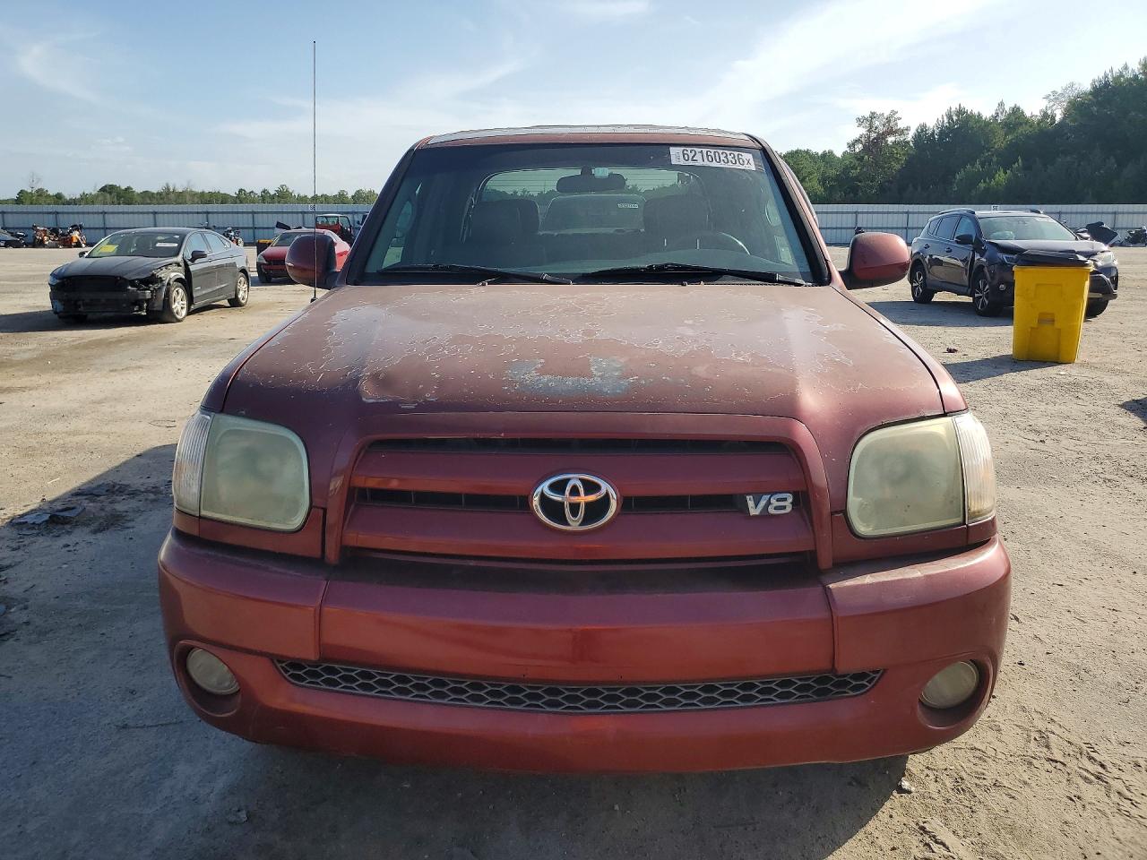 2006 Toyota Tundra Double Cab Limited Бордовый vin: 5TBDT48166S539511
