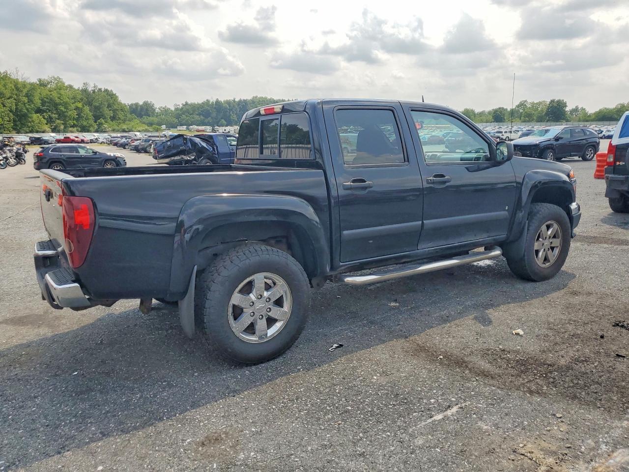 2008 Chevrolet Colorado Lt Black vin: 1GCDT43E788206579