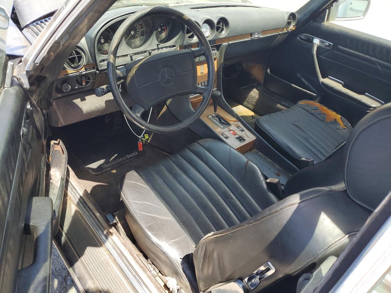 1989 Mercedes-benz 560 Sl Black vin: WDBBA48D9KA094430