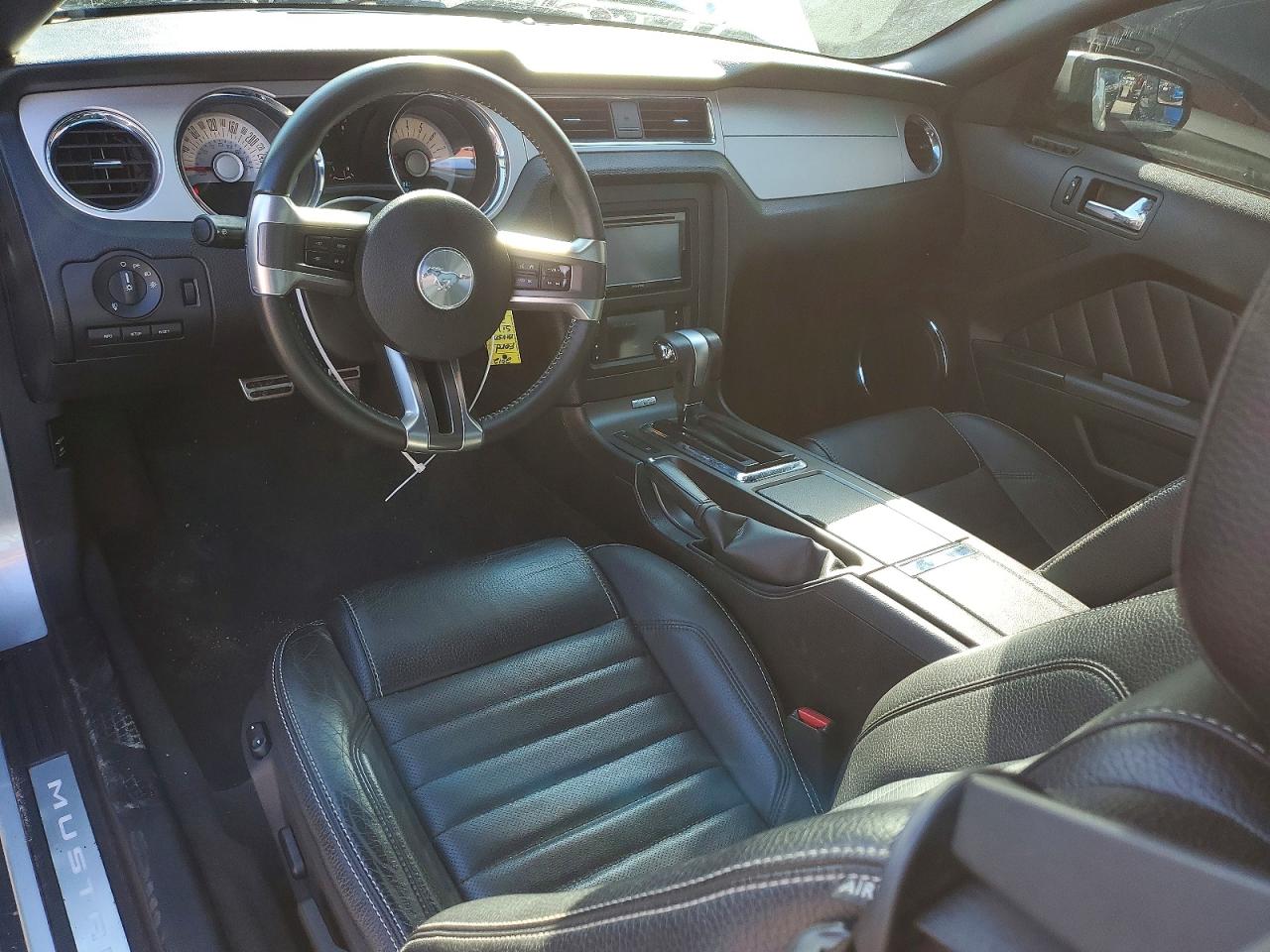 2012 Ford Mustang Silver vin: 1ZVBP8AM9C5217362