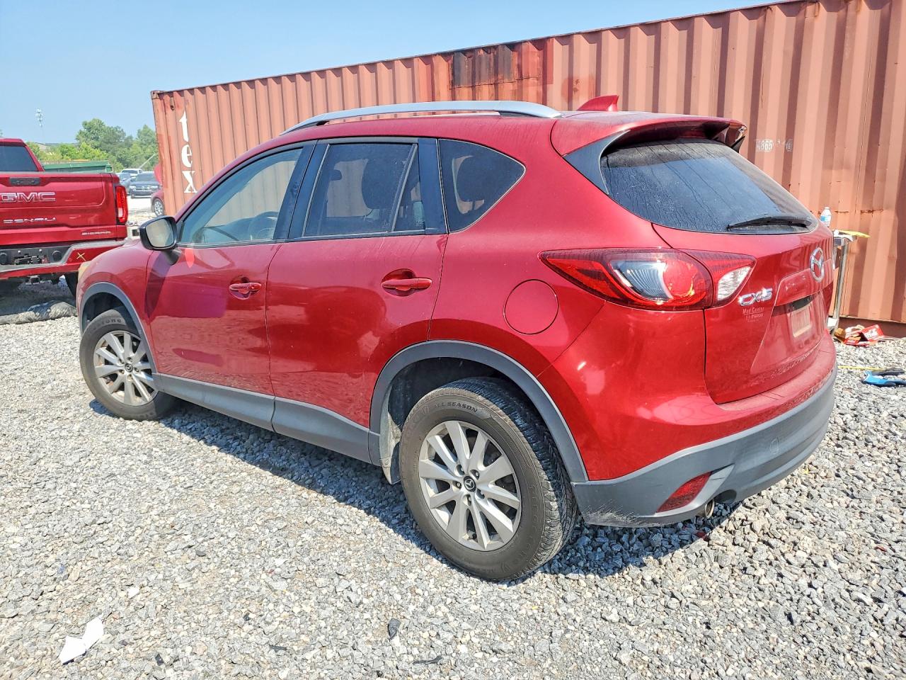 2015 Mazda Cx-5 Touring Красный vin: JM3KE2CY2F0485040