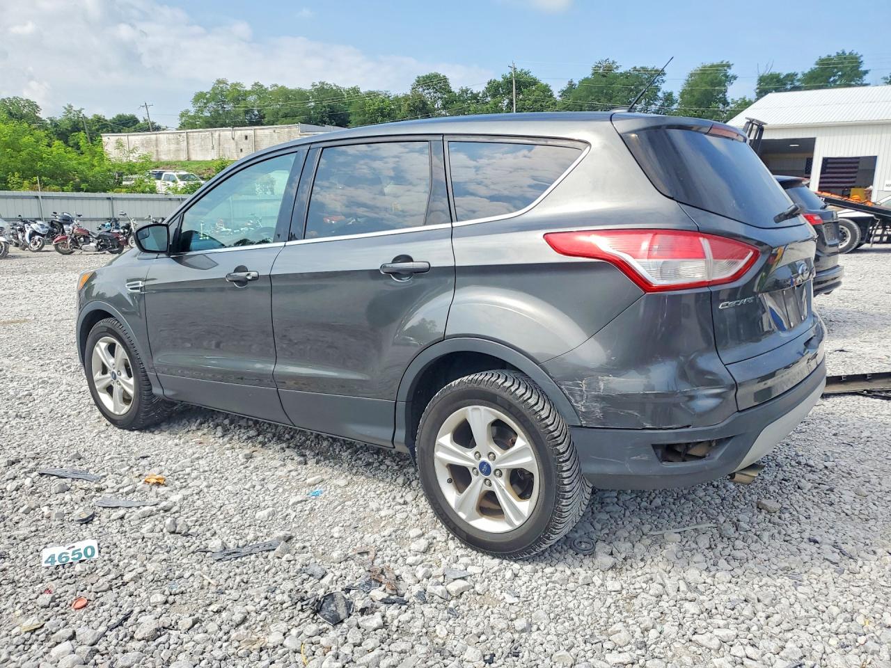 2015 Ford Escape Se Gray vin: 1FMCU9G97FUB82125