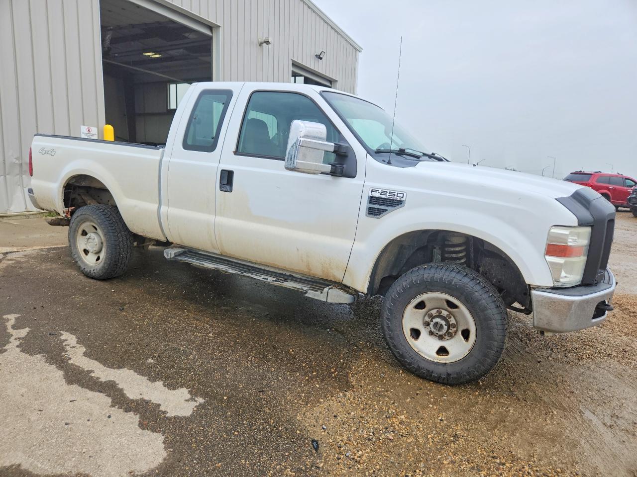 2009 Ford F250 Super Duty Белый vin: 1FTSX21599EA52348