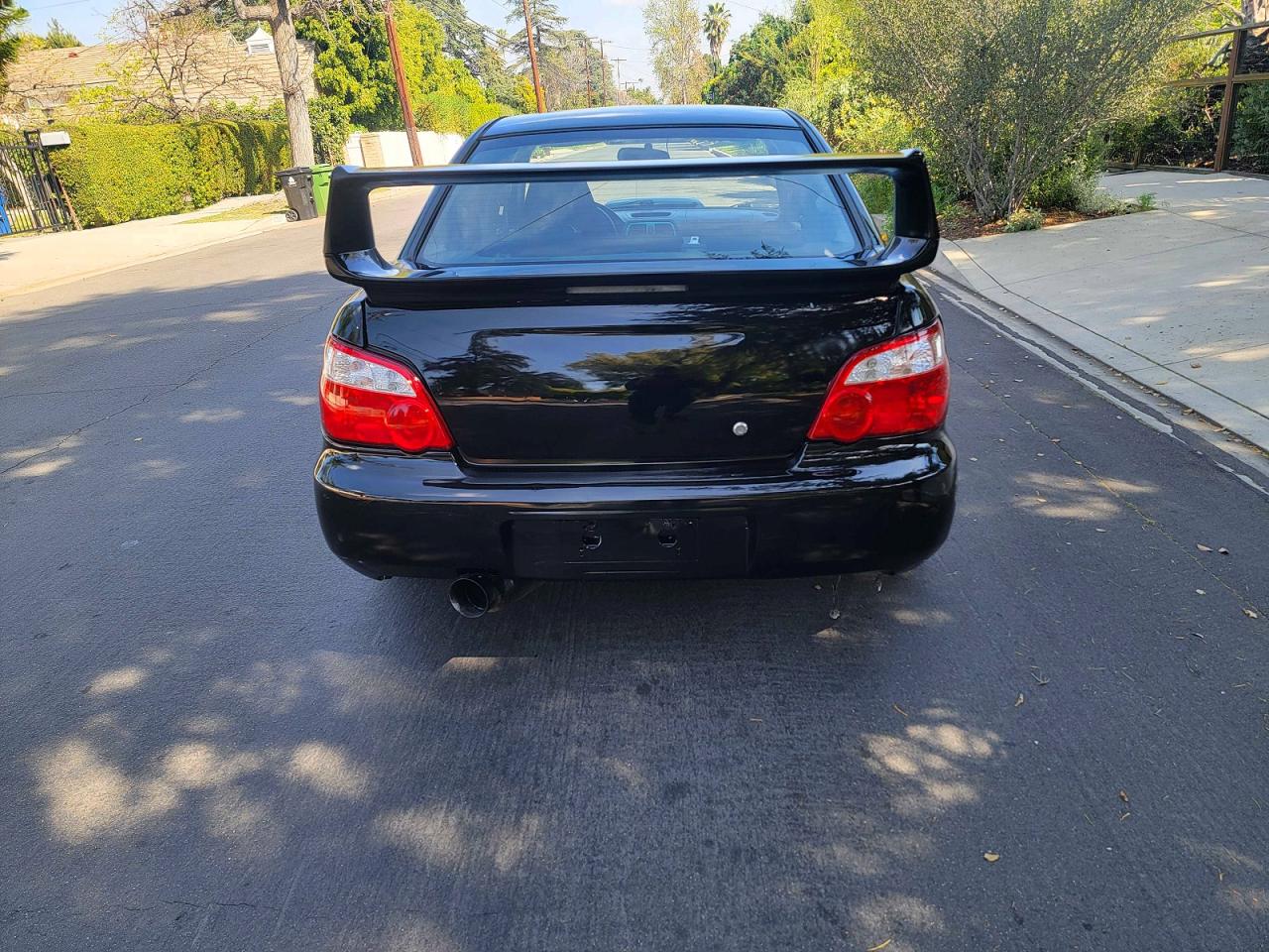 2004 Subaru Impreza Wrx Sti Black vin: JF1GD70694L521776
