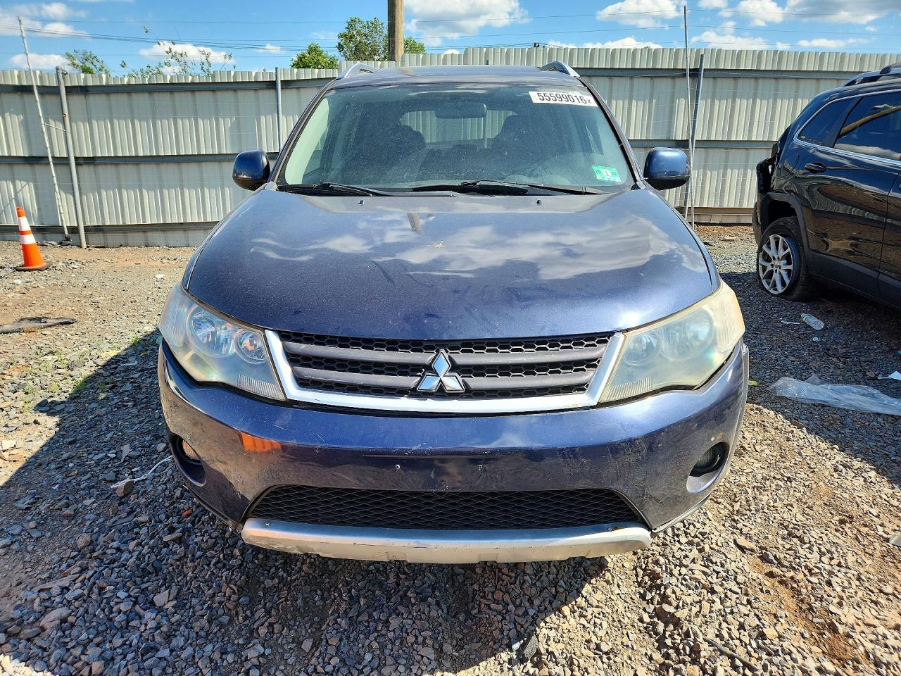 2008 Mitsubishi Outlander Xls Blue vin: JA4MT41XX8Z002724