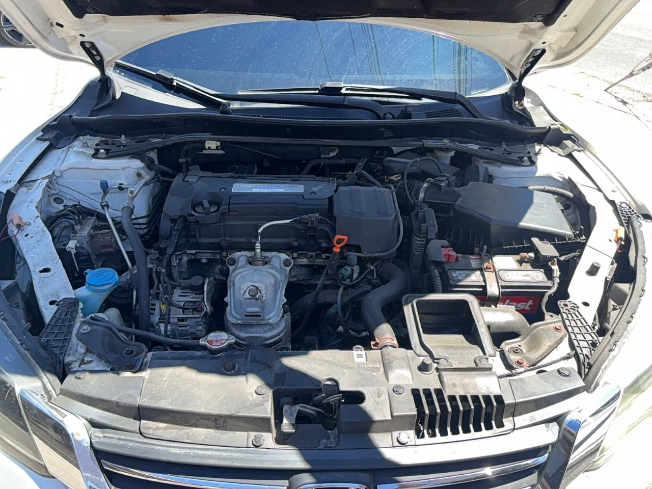 2014 Honda Accord Sport White vin: 1HGCR2F55EA261371