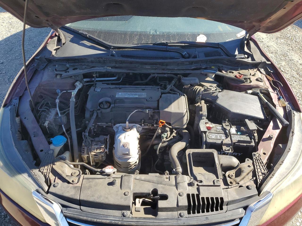 2014 Honda Accord Sport Burgundy vin: 1HGCR2F56EA252775